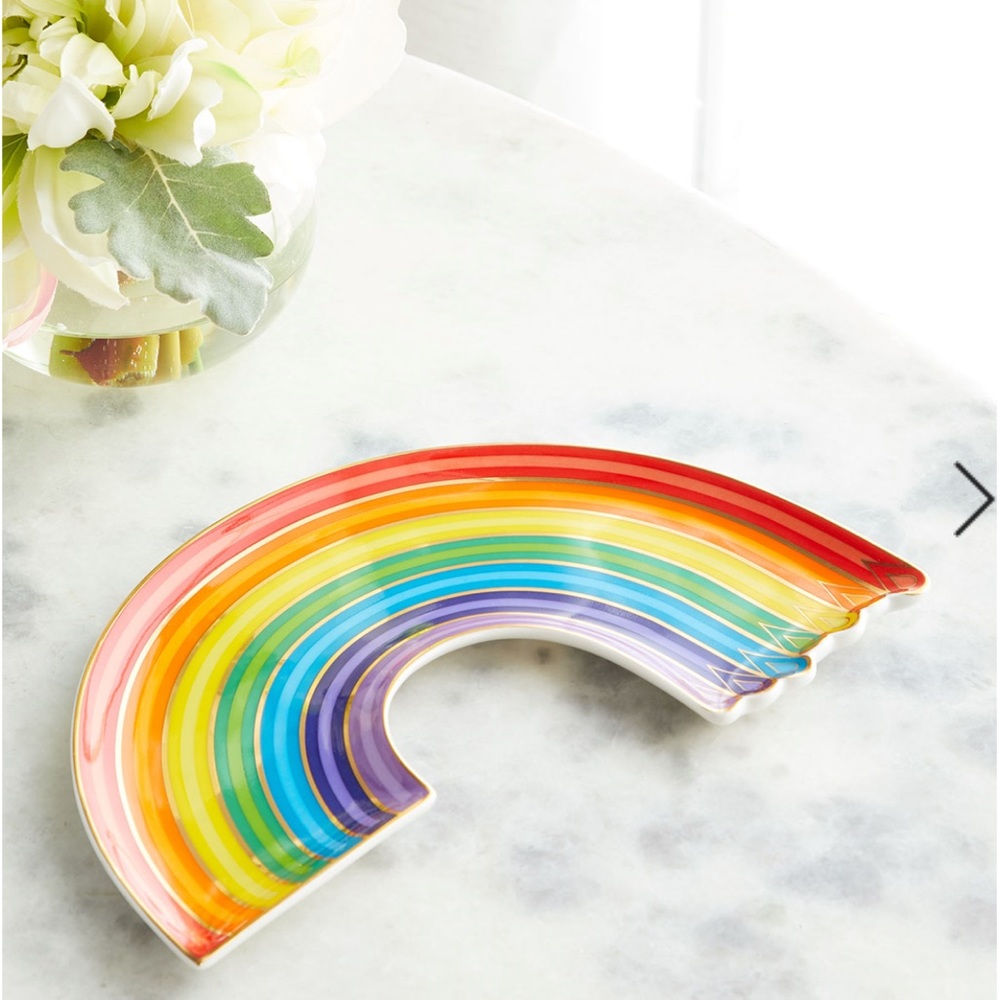 Jonathan Adler Dripping Rainbow Trinket Tray